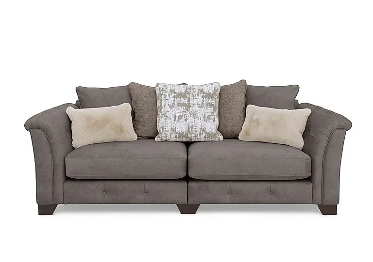 Aura 4 Seater Scatter Back Split Frame Sofa
