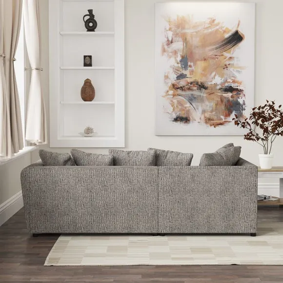 Blake Multi Weave Corner Chaise Sofa 2