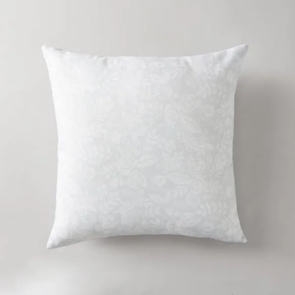 Blooms Grey Repeat Cushion 3
