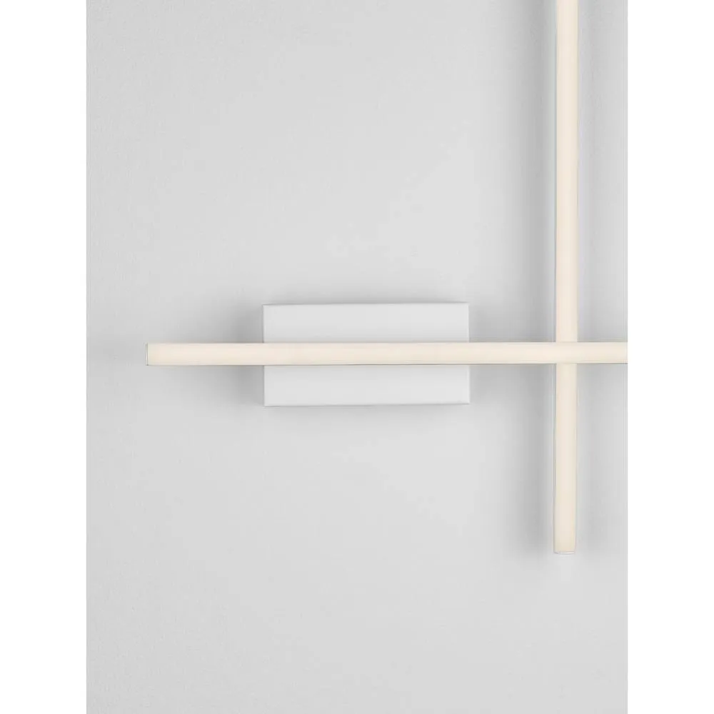 Netlighting Quam Wall Lamp Sandy White Triac Dimmable LED 14W 652lm 3200K 2
