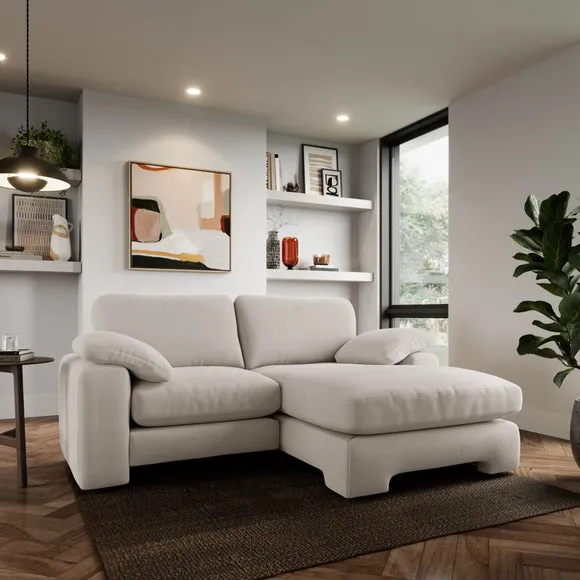 Magnus Cosy Weave Corner Chaise Sofa 1