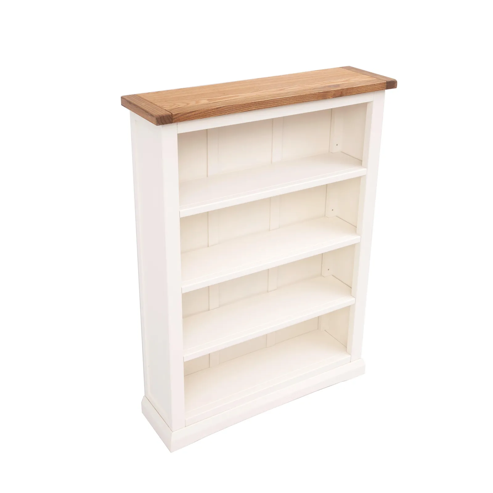 Cabinet Bits Bookcase with plinth 120x90x25cm in Off-White 3