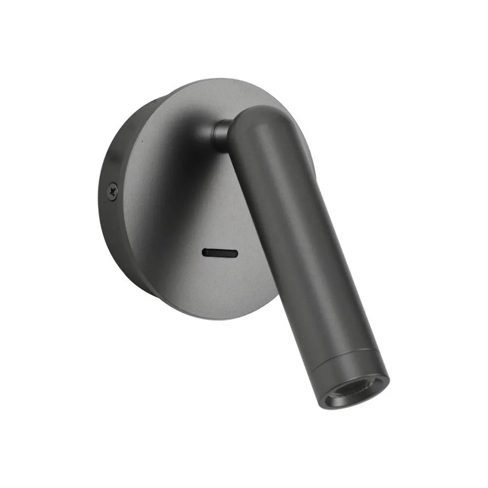 Netlighting Carda Reading Wall Light Grey 3000K Warm White