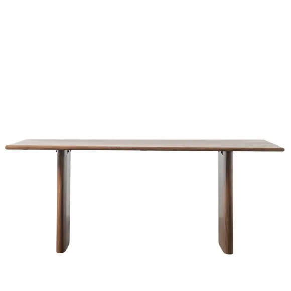 Worsley 8 Seater Rectangular Dining Table, Acacia Wood 3
