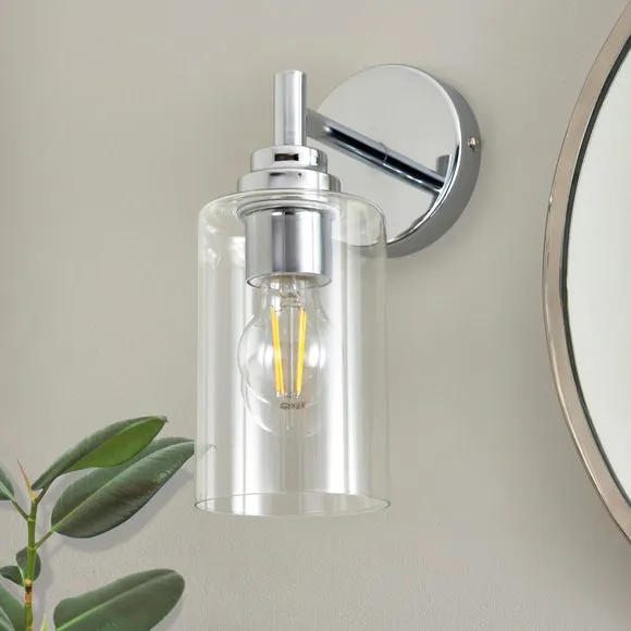Fryer Chrome Bathroom Wall Light 2
