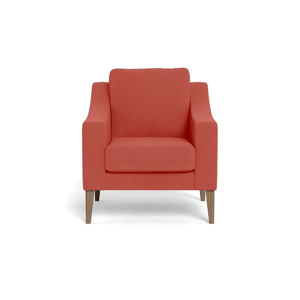 Heal's Richmond Armchair Linen Grenadine Tinted Ash Feet