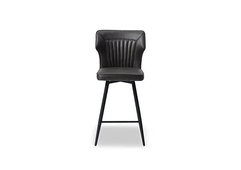 Jayden Faux Leather Swivel Bar Stool