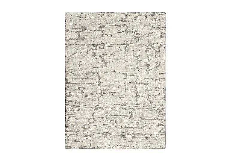 Calvin Klein Grey Sculptural Rug - 160cm-x-221cm