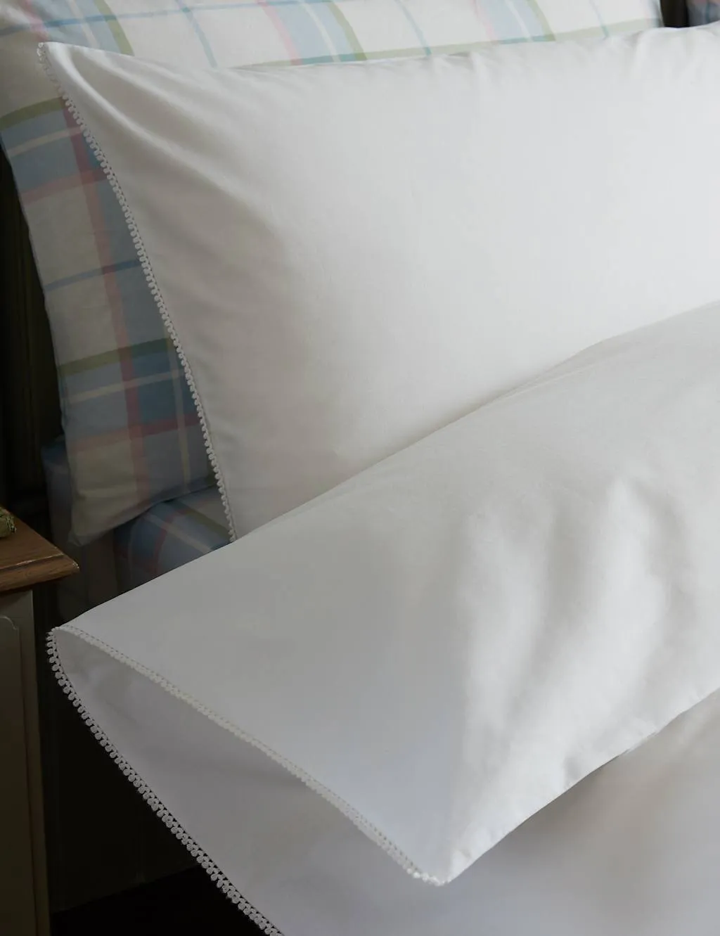 Laura Ashley Pure Cotton Riane Bedding Set White