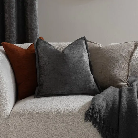 Chenille Square Oxford Cushion 3