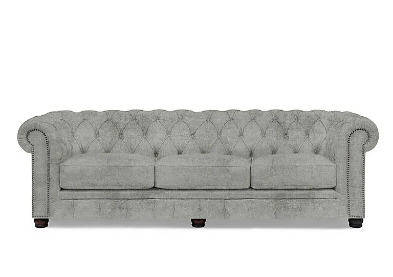 Shackleton 4 Seater Fabric Chesterfield Sofa - Doves Tale