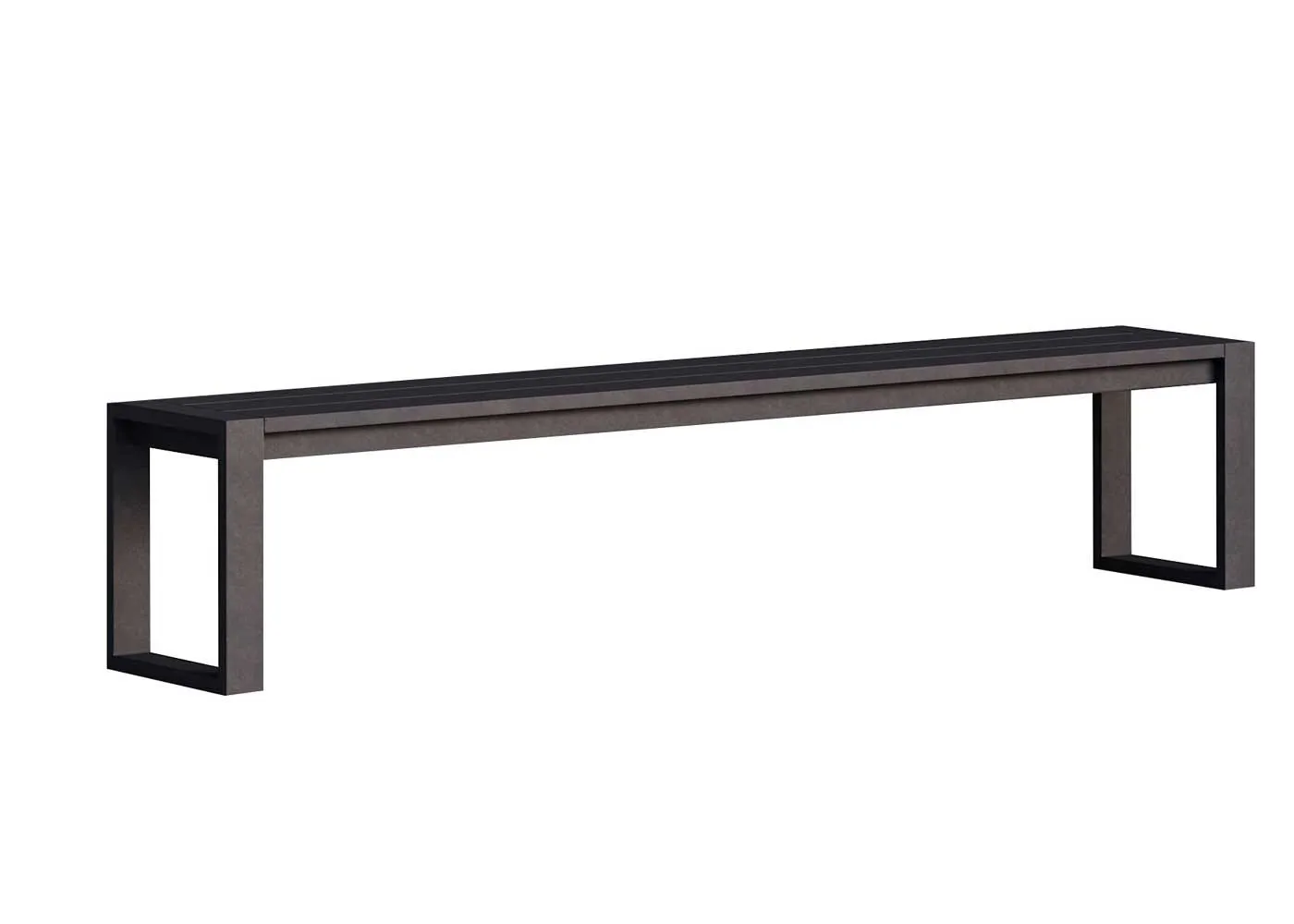 Case Eos Communal Bench Black
