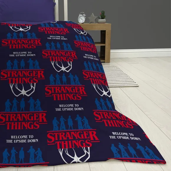 Stranger Things Fleece Blanket 100cm x 150cm