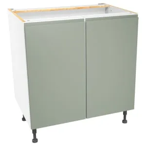 Wickes Madison Reed Green Base Unit - 800mm