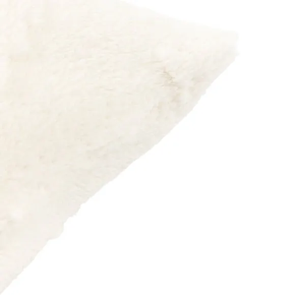 Luxurious Christmas Tree Embellished Sherpa Square Cushion 4