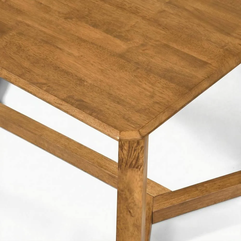 FurnitureboxUK Lulworth Walnut Effect Wood Dining Table 4 Green Beaumont Chairs in Brown 5