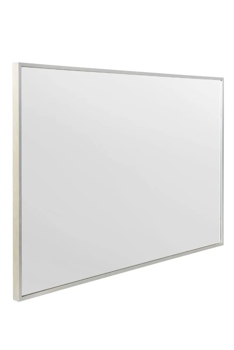 MirrorOutlet The Artus - Silver Aluminium Edged Wall Mirror 35" X 24" (90CM X 60CM) 5