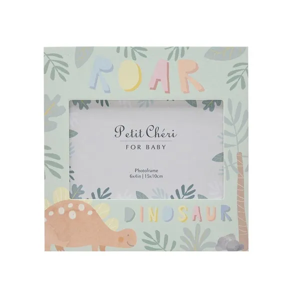 Petit Cheri Dinosaur Roar Green Photo Frame 3