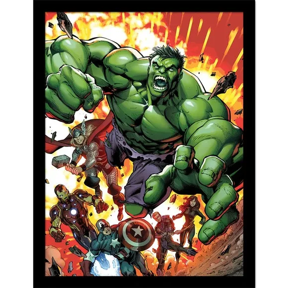 Marvel Classic Avengers Assemble Vol 2 Framed Print 3