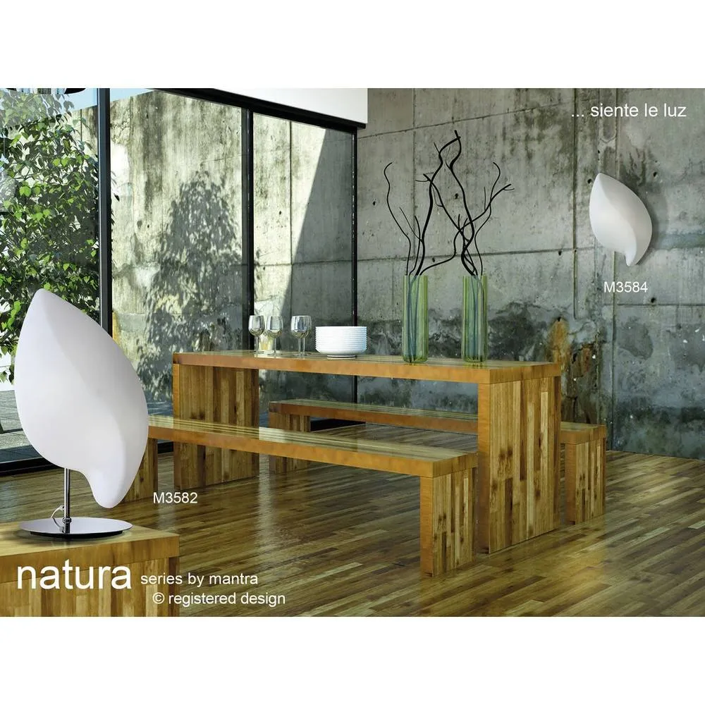 Netlighting Natura CeilingWall Outdoor Large 2 Light E27 IP44 Matt WhiteOpal White 3