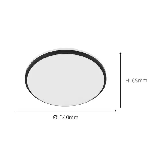 EGLO Margidore LED CCT Wall and Ceiling Light 3