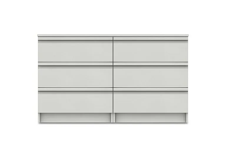 Kings Cross 6 Drawer Chest - White
