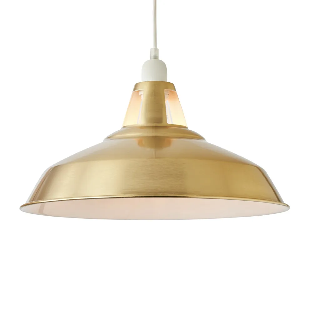 Madison Metal Easyfit Shade, Brass 1