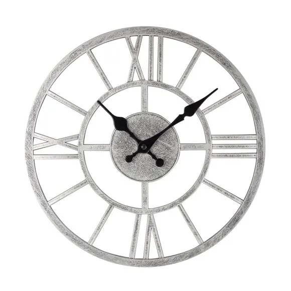 Skeleton Industrial Indoor Outdoor Wall Clock 3