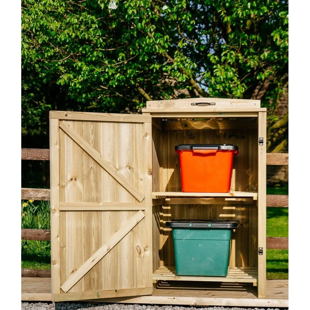 Buttercup Farm Chatburn 2 Box Store - Timber - Fits 2 x Boxes in Brown