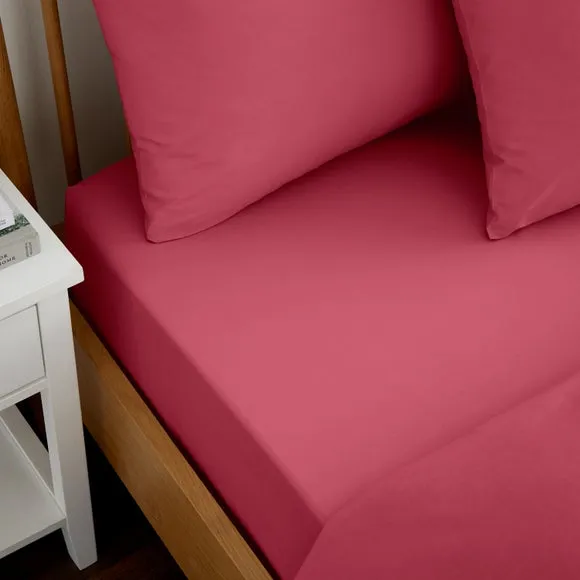 Pure Cotton Fitted Sheet 1