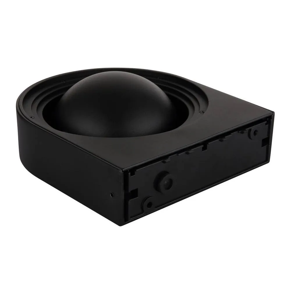 Netlighting Oko Outdoor Wall Down Lamp Matt Black IP44 LED 3000K 4