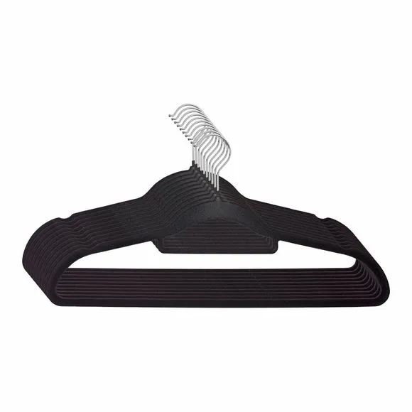 Set of 10 Flocked Hangers 2