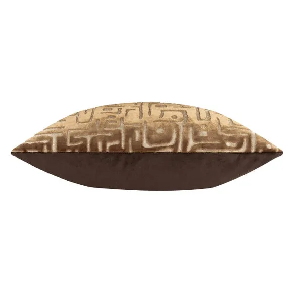 Hoem Soren Geometric Velvet Square Cushion 4