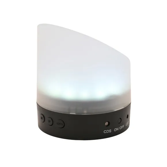 Hometime Cylindrical Light Up Digital Flip-Over Alarm Clock 2