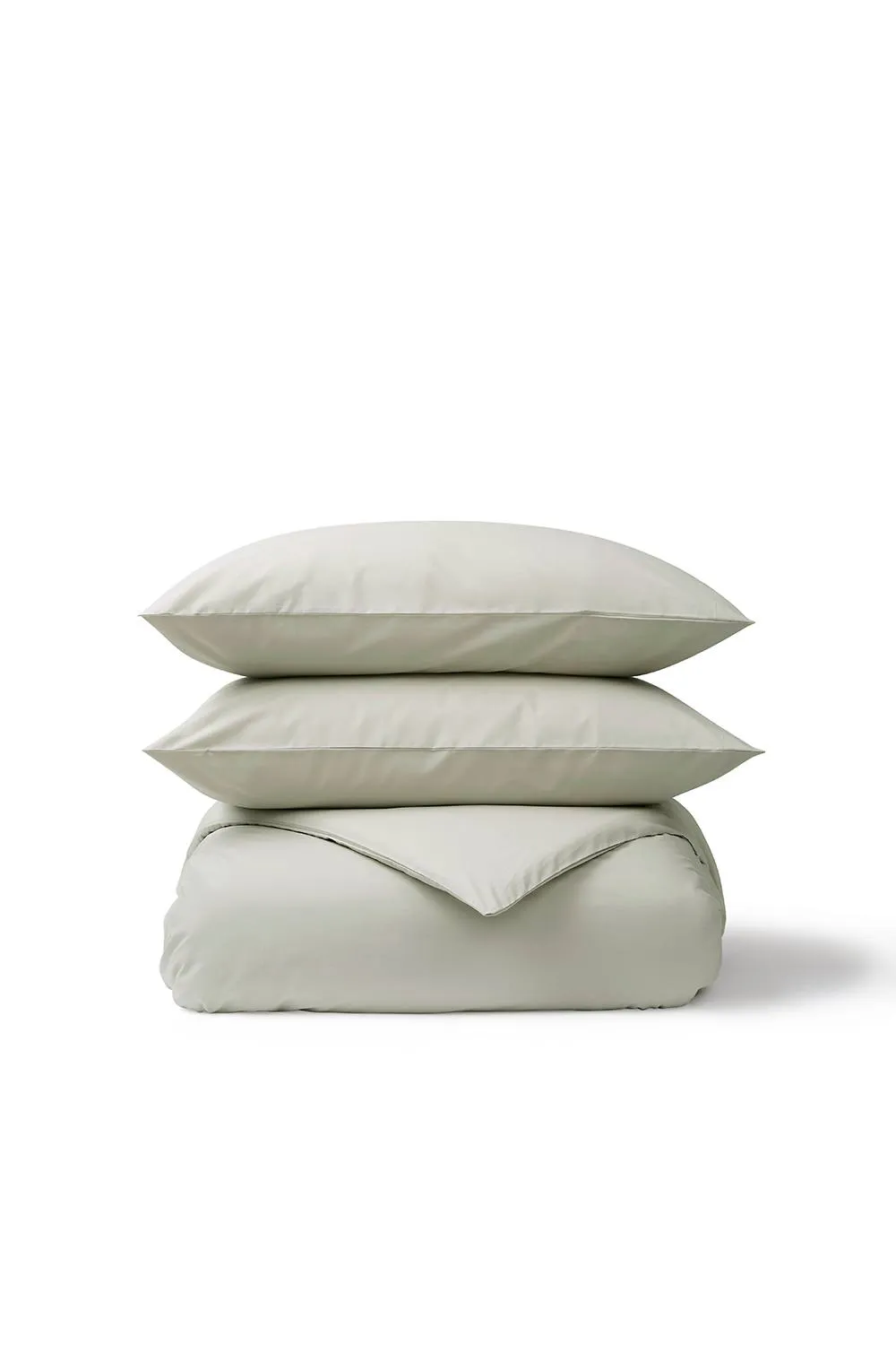 CHRISTY Pure Cotton Percale Duvet Cover Sets in Light Stone 3