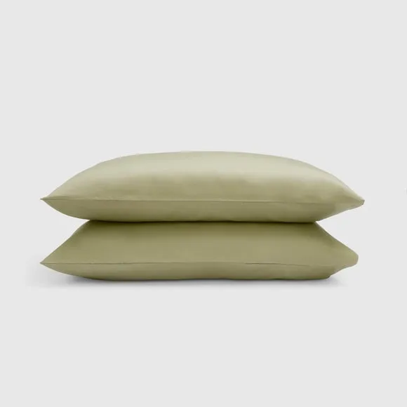 Hotel 400 Thread Count 100% Cotton Sateen Pillowcase Pair 2