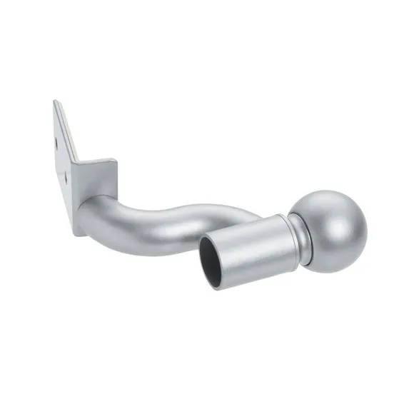 No Drills Extendable Metal Eyelet Curtain Pole 3