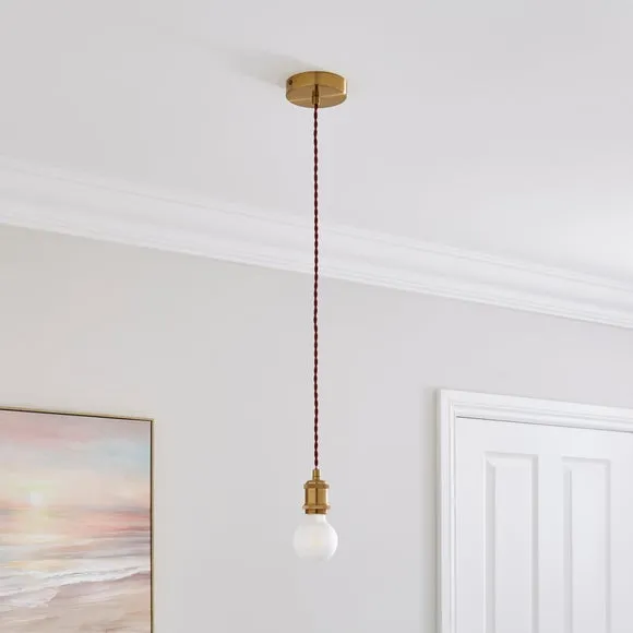 Charlie Industrial Adjustable Pendant Flex Ceiling Light Cable 1