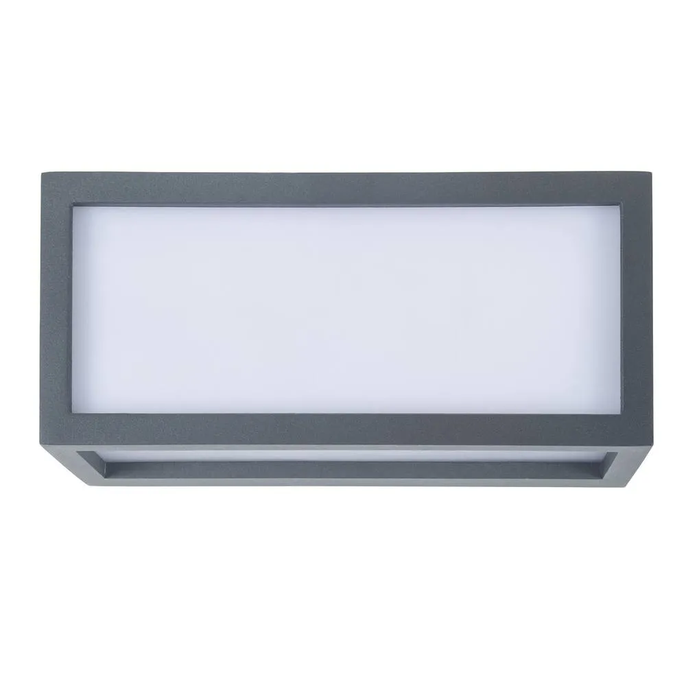 Netlighting Quanta Outdoor Flush Wall Lamp Black E27 15W IP54 4