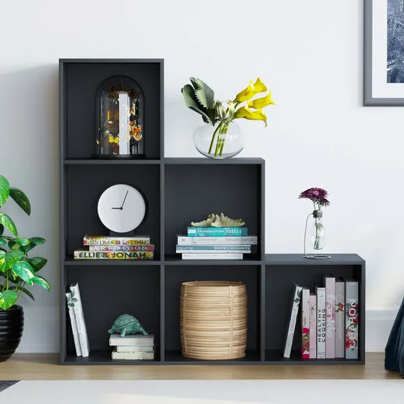 Vida Designs Durham 6 Cube Staircase Storage Unit 3