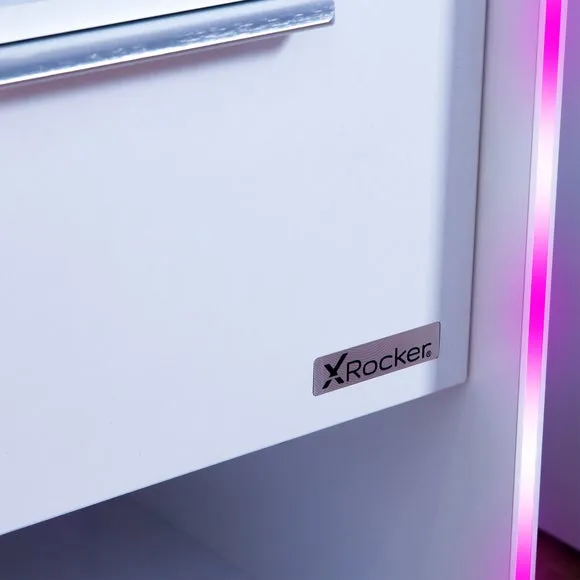X Rocker Electra Bedside Table with Wireless Charging and LED Lights 4