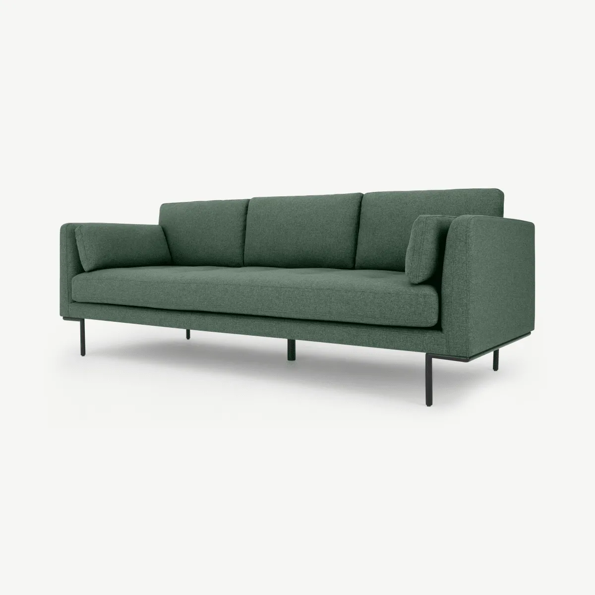 Harlow 3 Seater Sofa, Darby Green