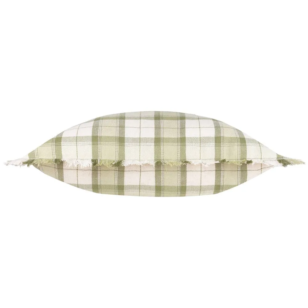 Voyage Maison Arrochar Tartan Woven Indoor/Outdoor Cushion in Green 4