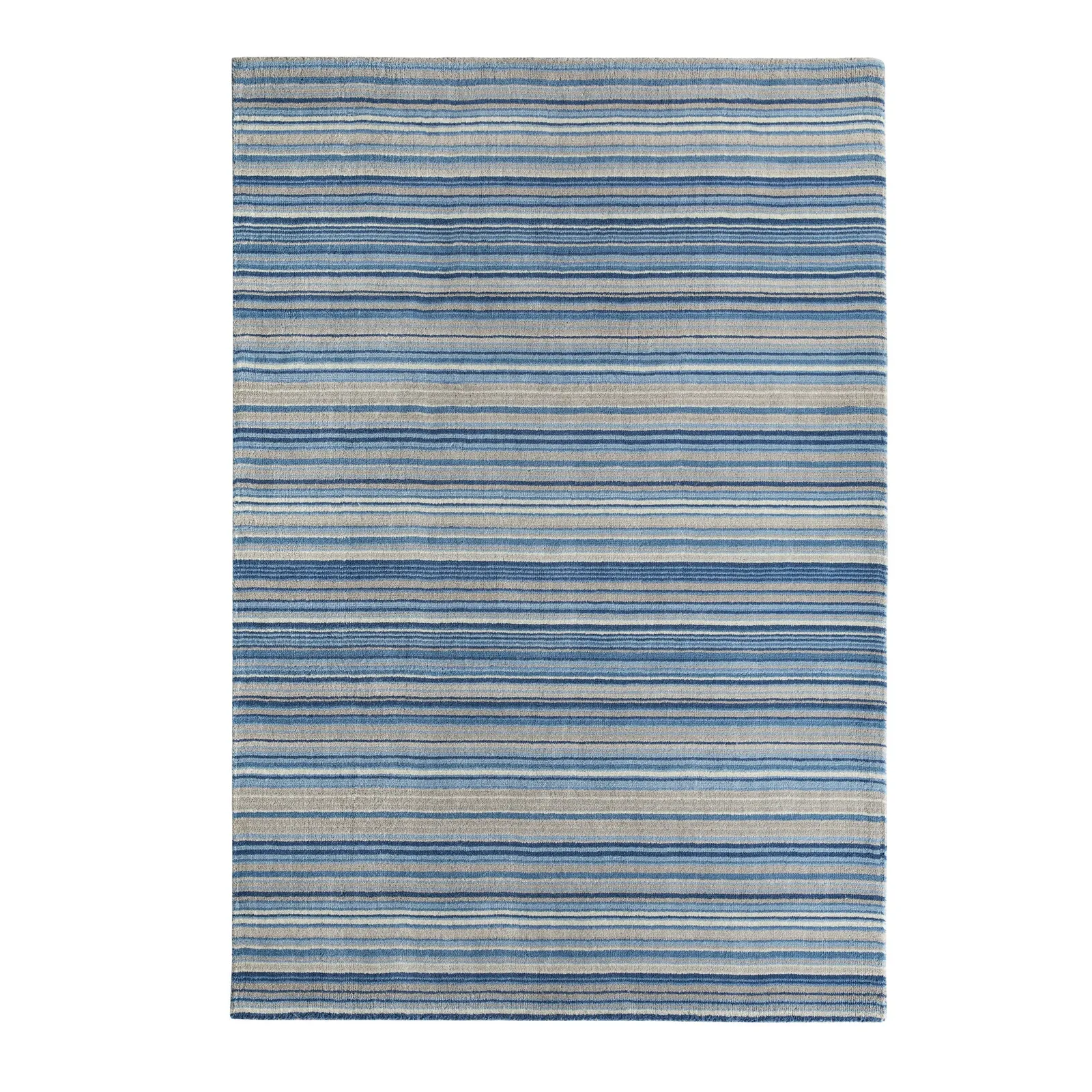 Fine Stripes Rug Blue