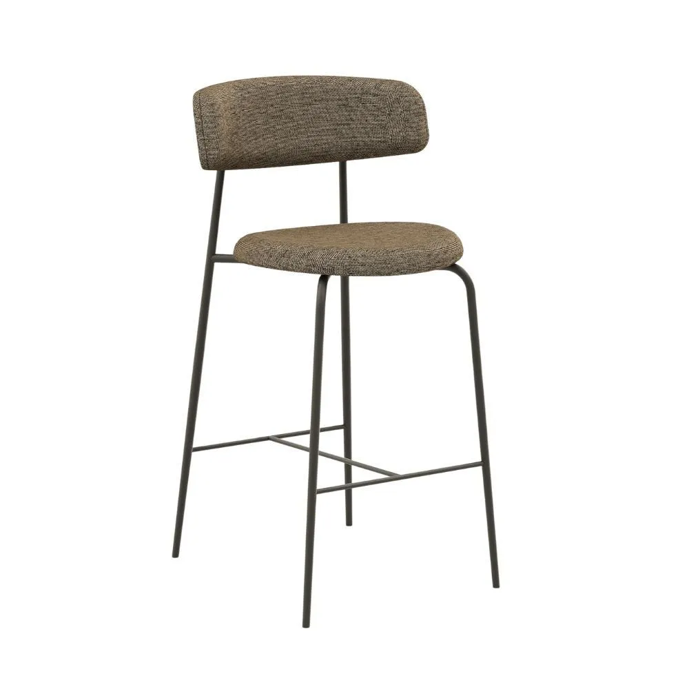 Paul Rogers Cover Bar Chair Black Metal 2