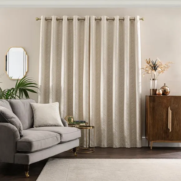 Flame Eyelet Curtains 4