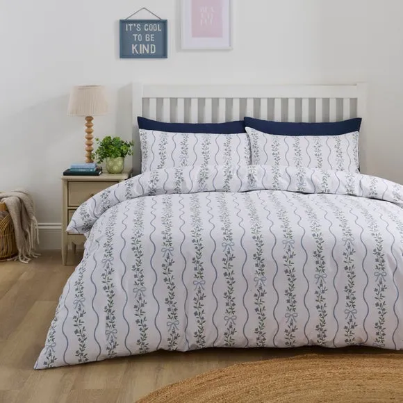 Bows Quilt Cover & Pillowcase Set 1