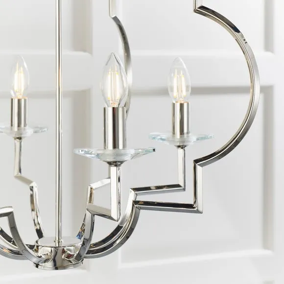 Vogue Garland Chrome 4 Light Ceiling Light 3