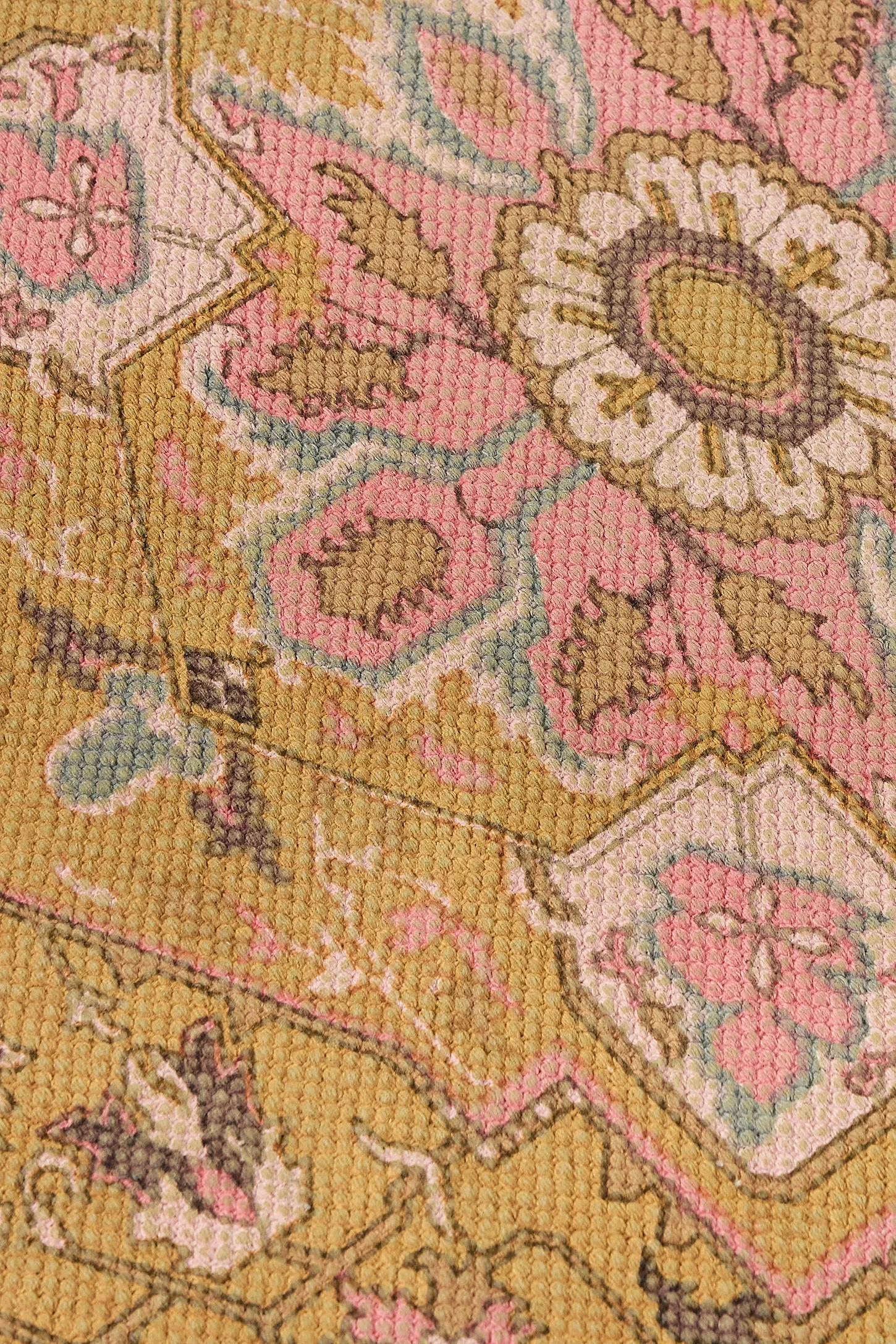 Daphne 2x3ft / 60x90cm Rug - Yellow 2