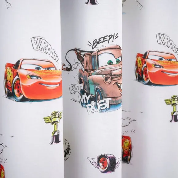 Pixar Cars Blackout Eyelet Curtains 4